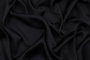 Ткань плательно-блузочная однотонная Армани шелк, Maks Style, цвет черный, арт 1132 D-29
