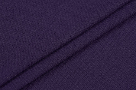 Ткань плательно-костюмная лён вискоза хлопок однотонный, Maks Style, цвет фиолетовый, арт. MS- 1160 D-28