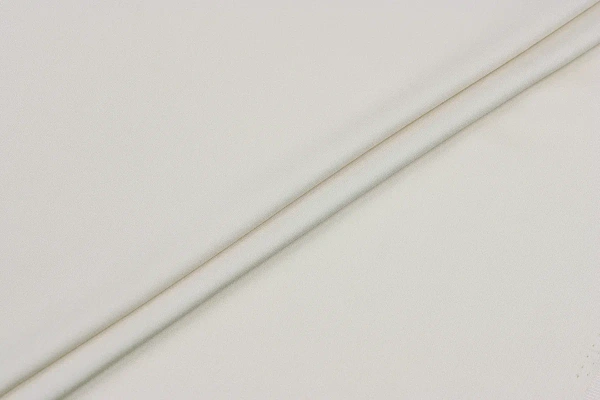 Ткань плательно-блузочная вискоза сатин однотонный, Maks Style, вискоза 100%, цвет белый, арт. MS- 1156 D-23