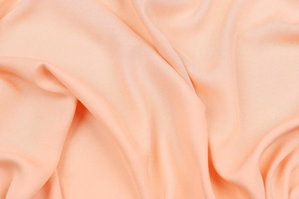 Ткань плательно-блузочная штапель однотонный, Maks Style, вискоза 100%, цвет бежевый, арт. MS- 2453 D-4