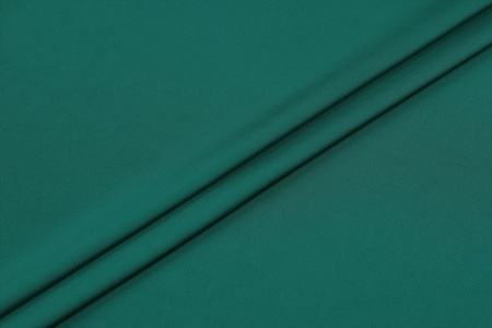 Ткань плательно-блузочная однотонная Армани шелк, Maks Style, цвет темно-зеленый, арт 1132 D-43
