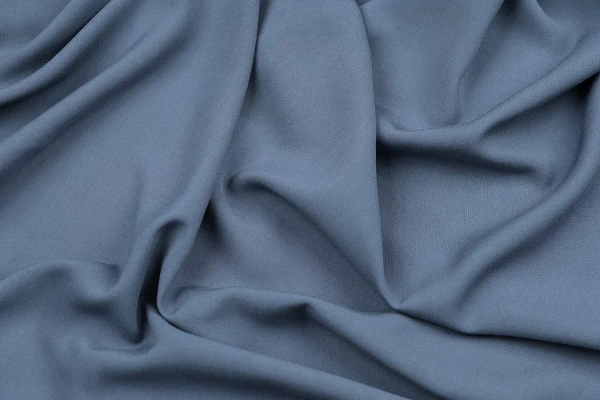 Ткань плательно-блузочная штапель однотонный, Maks Style, вискоза 100%, цвет серый, арт. MS- 2453 D-24