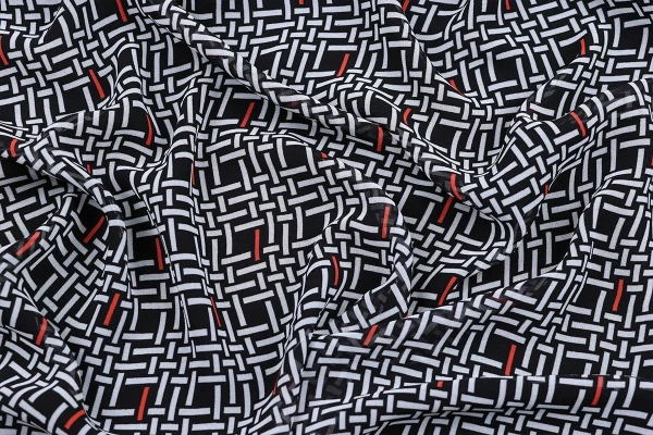 Ткань плательно-блузочная шифон, Maks Style, арт MS- 1242 D-7 C-1