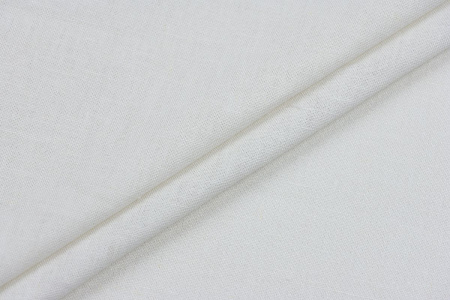 Ткань плательно-костюмная лён вискоза однотонная, Maks Style, цвет молочный, арт. MS- 1161 D-2