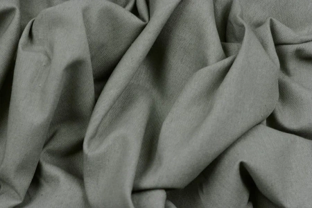 Ткань плательно-костюмная лён вискоза хлопок однотонный, Maks Style, цвет хаки, арт. MS- 1160 D-10
