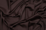 Ткань плательно-блузочная однотонная Армани шелк, Maks Style, цвет коричневый, арт 1132 D-35