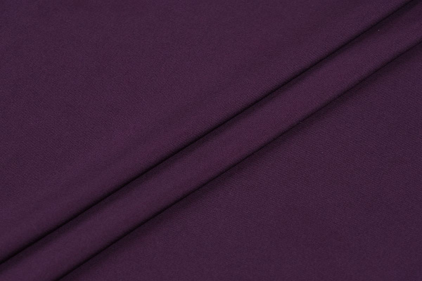 Ткань плательно-блузочная однотонная Армани шелк, Maks Style, цвет фиолетовый, арт 1132 D-25
