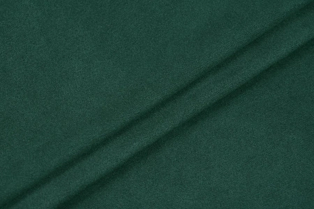 Ткань костюмная замша однотонная, Maks Style, цвет изумрудный, арт. MS- 3248 D-7