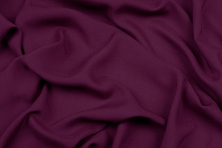 Ткань плательно-блузочная штапель однотонный, Maks Style, вискоза 100%, цвет темно-сиреневый, арт. MS- 2453 D-38