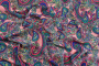 Ткань плательно-блузочная шифон, Maks Style, огурцы арт. SI-3778-18 D-1012314 C-D