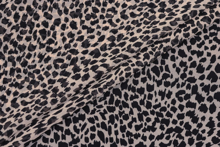 Ткань плательно-блузочная шифон,  Maks Style, арт MS- 1242 D-5 C-2