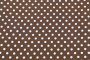 Ткань плательно-блузочная штапель, Maks Style, вискоза 100%, коричневый принт горох, арт. MS- 1146 D-29 С-8