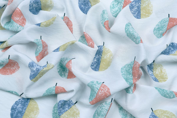 Ткань плательно-блузочная вискоза нейлон, Maks Style, вискоза 80%, нейлон 20%, арт. MS- 4202 D- 173 С- 2