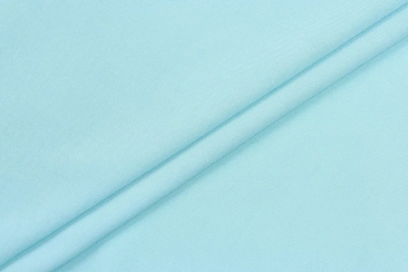 Ткань плательно-блузочная штапель однотонный, Maks Style, вискоза 100%, цвет голубой, арт. MS- 2453 D-10
