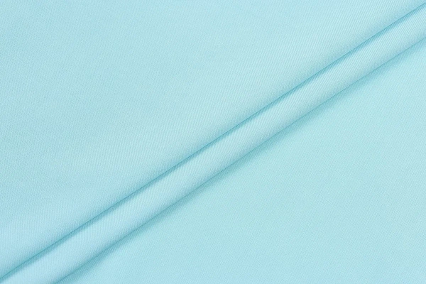 Ткань плательно-блузочная штапель однотонный, Maks Style, вискоза 100%, цвет голубой, арт. MS- 2453 D-10