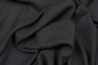 Ткань плательно-блузочная вискоза твил однотонный, Maks Style, вискоза 100%, цвет черный, арт. 2881 D-11
