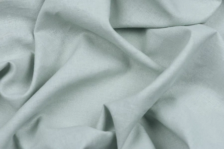 Ткань плательно-костюмная лён вискоза однотонная,Maks Style, цвет серо-зеленый, арт. MS- 1161 D-9