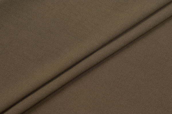 Ткань плательно-блузочная штапель однотонный, Maks Style, вискоза 100%, цвет коричневый, арт. MS- 2453 D-16