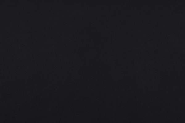 Ткань плательно-блузочная однотонная Армани шелк, Maks Style, цвет черный, арт 1132 D-29