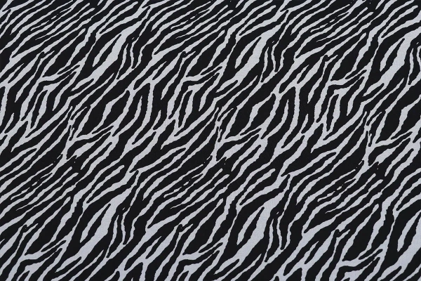 Ткань плательно-блузочная шифон, Maks Style, зебра, арт MS- 1242 D-6 C-1