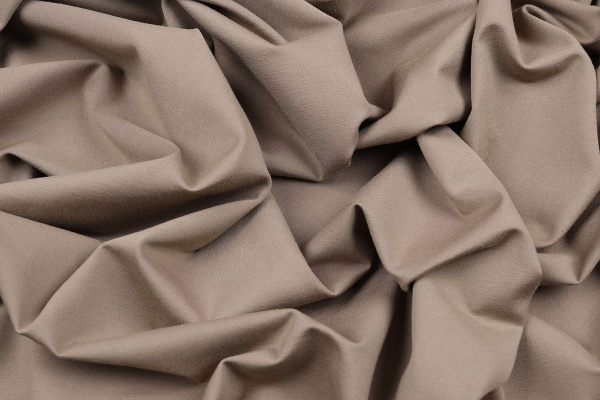 Ткань трикотажная однотонная, Нейлон Рома Джерси 520гр., Maks Style, цвет бежевый, арт. MS- 2025 D-1