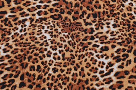 Ткань плательно-блузочная шифон, Maks Style, леопард, арт MS- 1234 D-LS210578 D-2 C-1