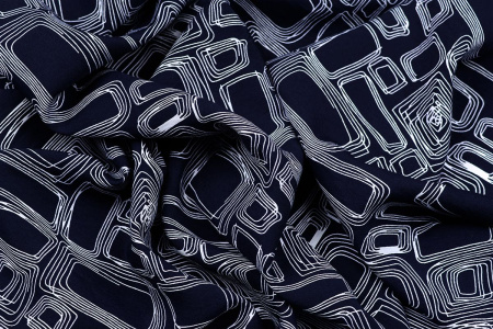 Ткань плательно-блузочная вискоза нейлон, Maks Style, вискоза 80%, нейлон 20%, арт. MS- 1120 D- 9