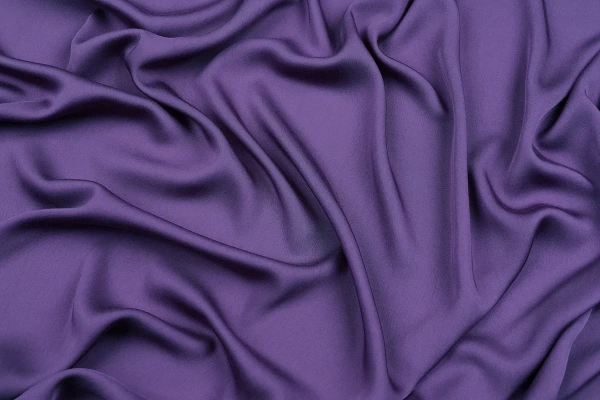 Ткань плательно-блузочная вискоза сатин однотонный, Maks Style, вискоза 100%, цвет белый, арт. MS- 1156 D-21