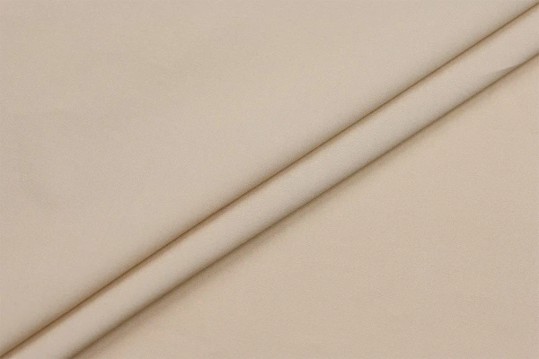 Ткань плательно-блузочная хлопок поплин однотонный, Maks Style, хлопок 100%, цвет бежевый, арт. 1159 D-3