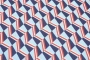 Ткань плательно-блузочная шифон, Maks Style, геометрия, арт 2399 D-B032