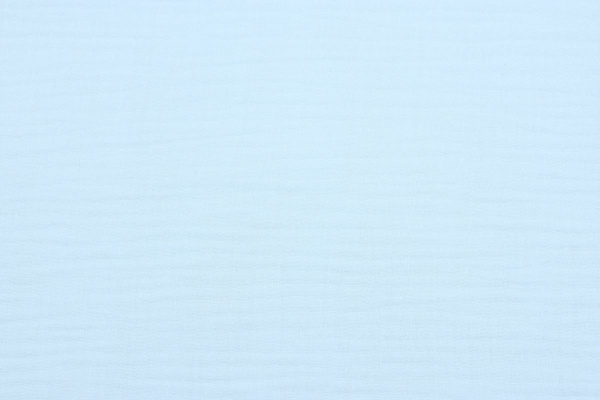 Ткань плательно-блузочная муслин однотонный, Maks Style, хлопок 100%, цвет голубой, арт. 1162 D-10