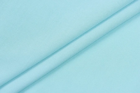 Ткань плательно-блузочная штапель однотонный, Maks Style, вискоза 100%, цвет голубой, арт. MS- 2453 D-10