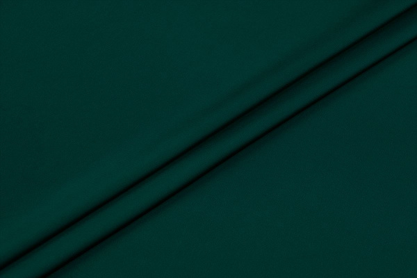 Ткань плательно-блузочная однотонная Армани шелк, Maks Style, цвет темно-зеленый, арт 1132 D-31