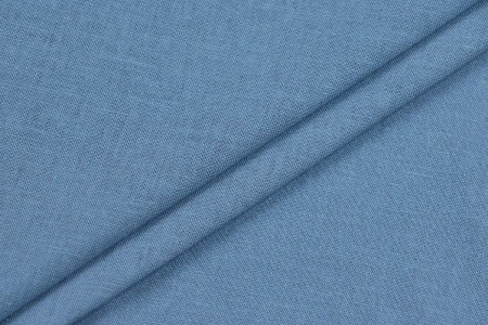 Ткань плательно-костюмная лён вискоза однотонная, Maks Style, цвет серо-голубой, арт. MS- 1161 D-7