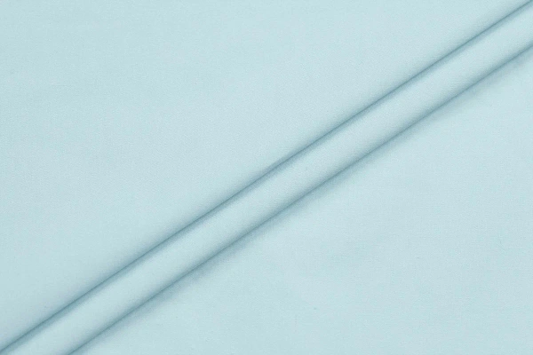 Ткань плательно-блузочная хлопок поплин однотонный, Maks Style, хлопок 100%, цвет голубой, арт. 1159 D-6