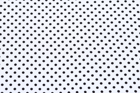 Ткань плательно-блузочная штапель, Maks Style, вискоза 100%, белый принт горох, арт. MS- 1146 D-30 С-2