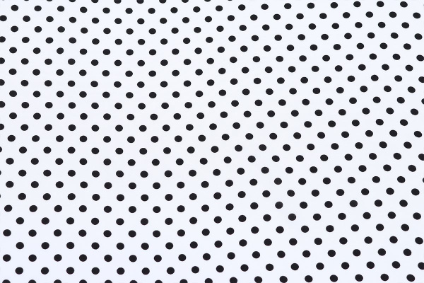 Ткань плательно-блузочная штапель, Maks Style, вискоза 100%, белый принт горох, арт. MS- 1146 D-30 С-2