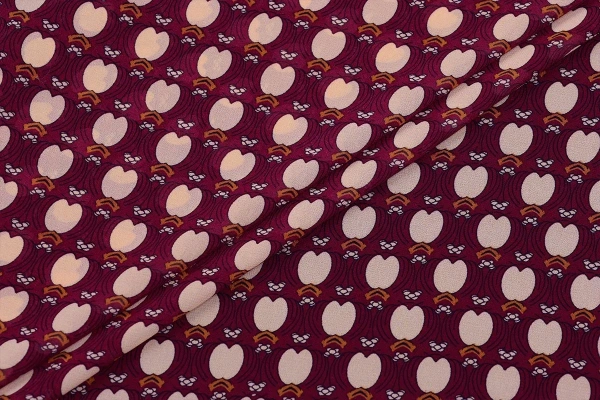 Ткань плательно-блузочная шифон,  Maks Style, арт MS- 1166 D-221 C-2