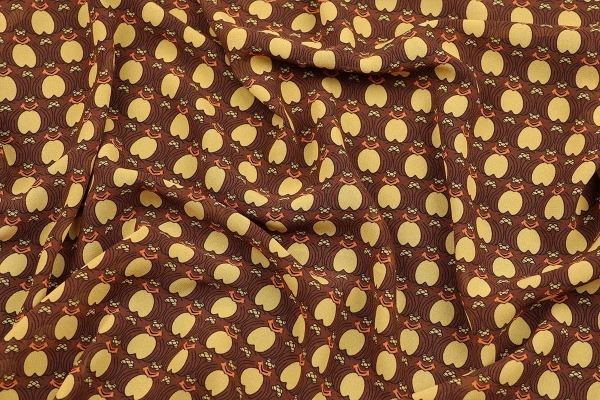 Ткань плательно-блузочная шифон,  Maks Style, арт MS- 1166 D-221 C-1