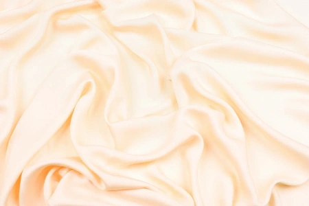 Ткань плательно-блузочная вискоза сатин однотонный, Maks Style, вискоза 100%, цвет белый, арт. MS- 1156 D-3