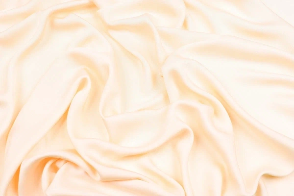 Ткань плательно-блузочная вискоза сатин однотонный, Maks Style, вискоза 100%, цвет белый, арт. MS- 1156 D-3