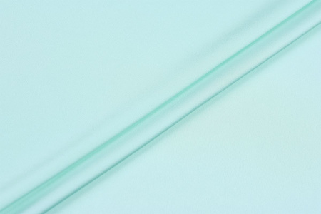 Ткань плательно-блузочная однотонная Армани шелк, Maks Style, цвет мятный, арт 1132 D-3