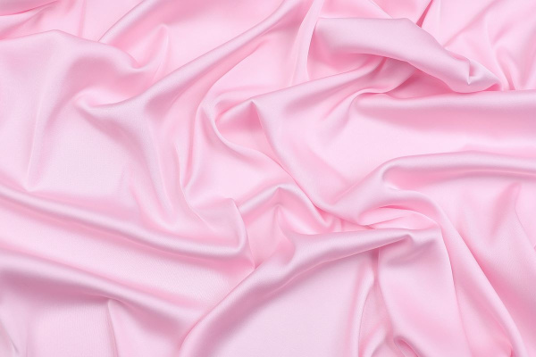 Ткань плательно-блузочная однотонная Армани шелк, Maks Style, цвет розовый, арт 1132 D-8
