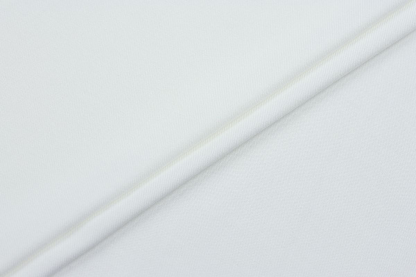 Ткань плательно-блузочная вискоза твил однотонный, Maks Style, вискоза 100%, цвет белый, арт. 2881 D-1