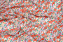 Ткань плательно-блузочная шифон, Maks Style, цветочный принт, арт. MS- 1234 D-23 C-2