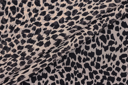 Ткань плательно-блузочная шифон,  Maks Style, арт MS- 1242 D-5 C-2