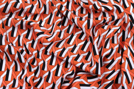 Ткань плательно-блузочная штапель, Maks Style, вискоза 100%,fashion, арт. MS- 1215 D-2