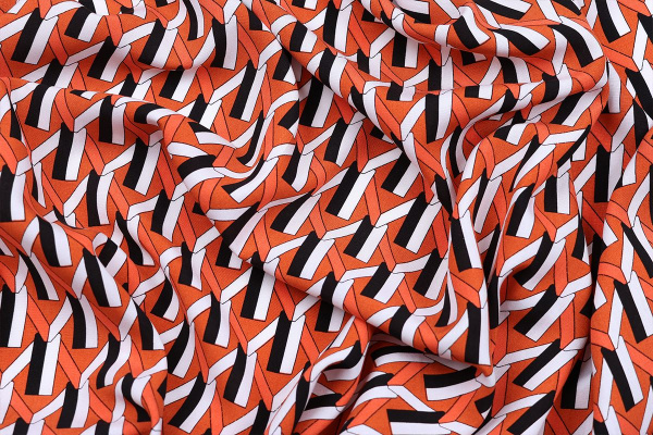 Ткань плательно-блузочная штапель, Maks Style, вискоза 100%,fashion, арт. MS- 1215 D-2