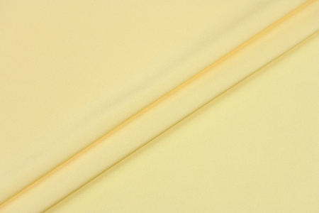 Ткань плательно-блузочная однотонная Армани шелк, Maks Style, цвет желтый, арт 1132 D-34