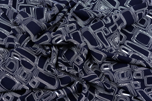 Ткань плательно-блузочная вискоза нейлон, Maks Style, вискоза 80%, нейлон 20%, арт. MS- 1120 D- 9